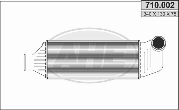 AHE Интеркулер 710.002