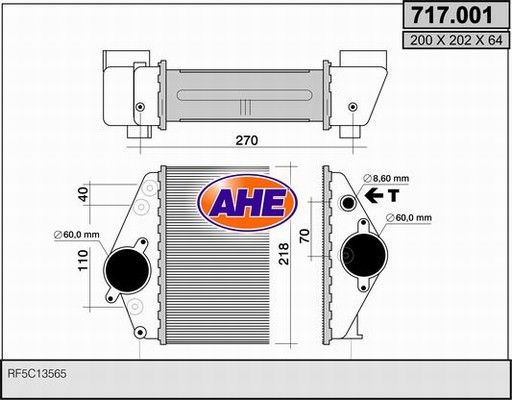 AHE Интеркулер 717.001