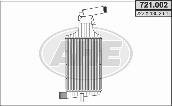 AHE Интеркулер 721.002