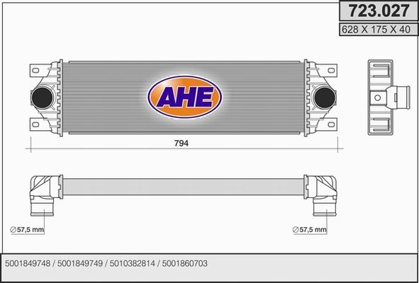 AHE Starpdzesētājs 723.027