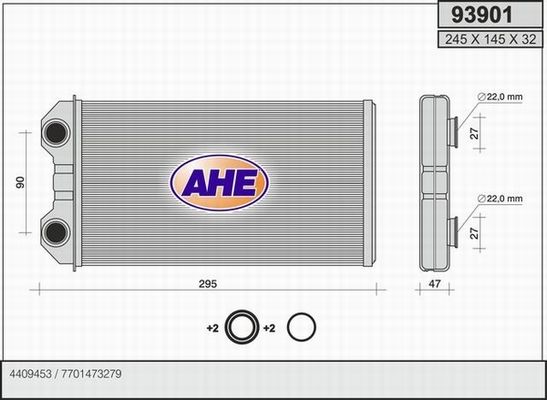 AHE Siltummainis, Salona apsilde 93901