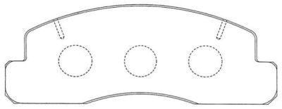 AISIN Комплект тормозных колодок, дисковый тормоз ASN-169