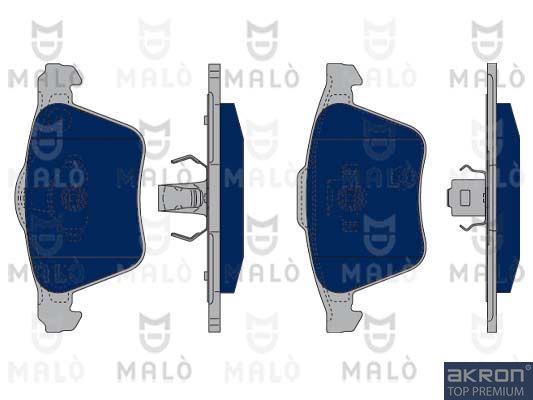 AKRON-MALÒ Комплект тормозных колодок, дисковый тормоз 1050107