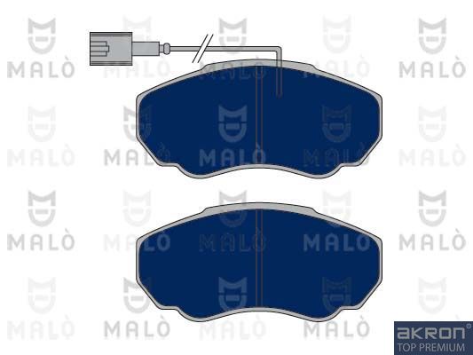 AKRON-MALÒ Комплект тормозных колодок, дисковый тормоз 1050123