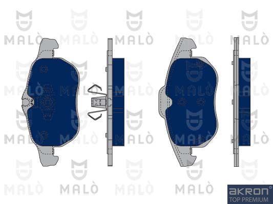 AKRON-MALÒ Комплект тормозных колодок, дисковый тормоз 1050127