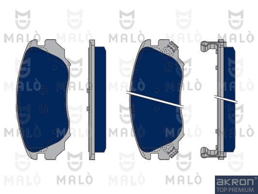 AKRON-MALÒ Комплект тормозных колодок, дисковый тормоз 1050146