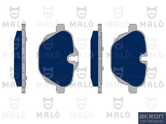 AKRON-MALÒ Комплект тормозных колодок, дисковый тормоз 1050257