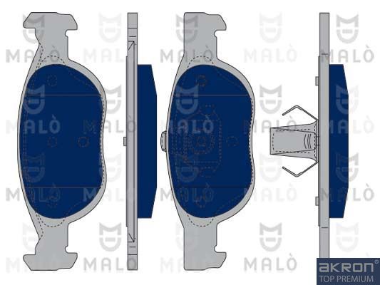 AKRON-MALÒ Комплект тормозных колодок, дисковый тормоз 1050275
