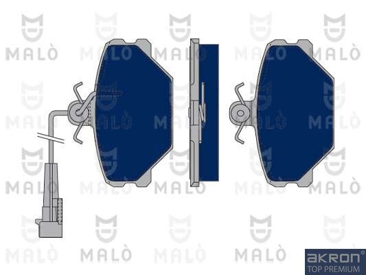 AKRON-MALÒ Комплект тормозных колодок, дисковый тормоз 1050343