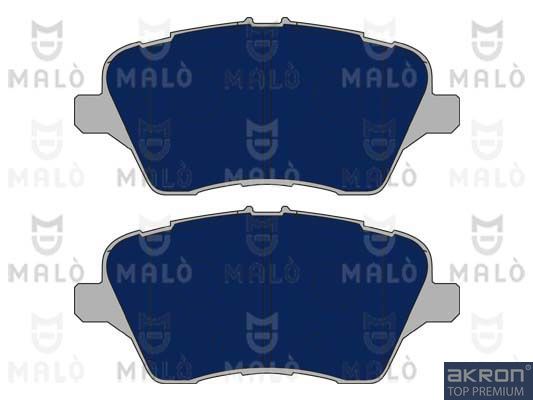 AKRON-MALÒ Комплект тормозных колодок, дисковый тормоз 1051156