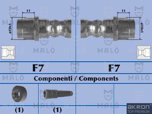 AKRON-MALÒ Bremžu šļūtene 80171