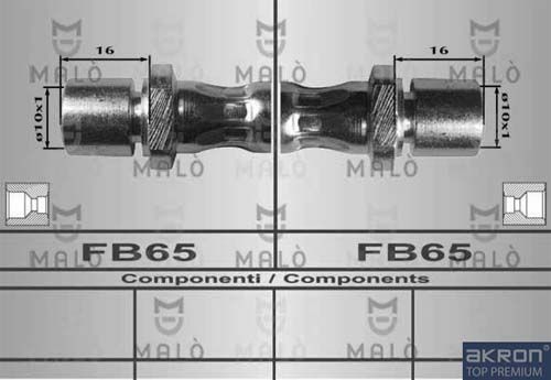 AKRON-MALÒ Bremžu šļūtene 80600