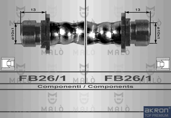 AKRON-MALÒ Bremžu šļūtene 8078