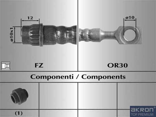 AKRON-MALÒ Bremžu šļūtene 80841