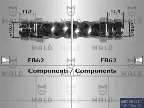 AKRON-MALÒ Bremžu šļūtene 80892