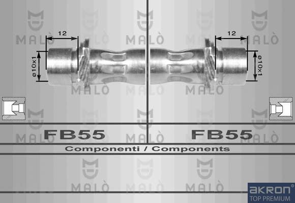 AKRON-MALÒ Тормозной шланг 8959