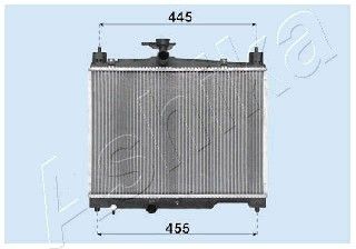 ASHIKA Radiators, Motora dzesēšanas sistēma RDA153041