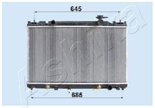 ASHIKA Radiators, Motora dzesēšanas sistēma RDA153118