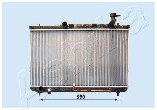 ASHIKA Radiators, Motora dzesēšanas sistēma RDA283088