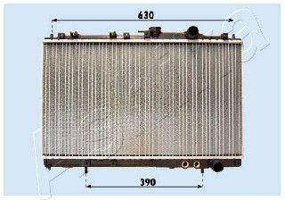 ASHIKA Radiators, Motora dzesēšanas sistēma RDA283101