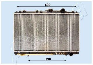 ASHIKA Radiators, Motora dzesēšanas sistēma RDA283102