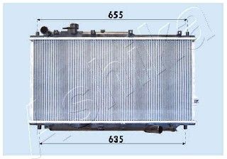 ASHIKA Radiators, Motora dzesēšanas sistēma RDA333019