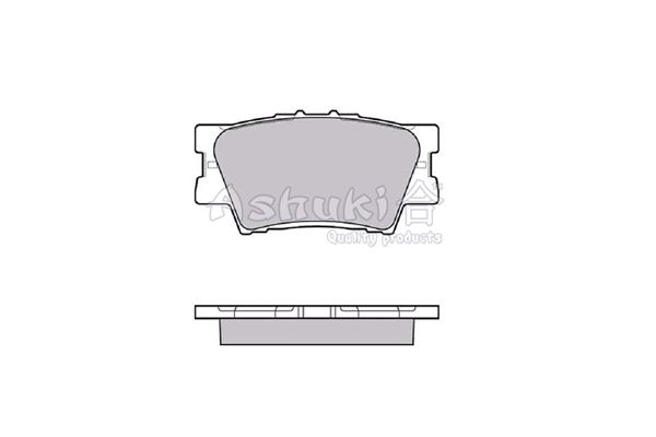 ASHUKI Комплект тормозных колодок, дисковый тормоз 1083-5302