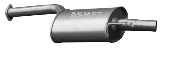 ASMET Средний глушитель выхлопных газов 01.013