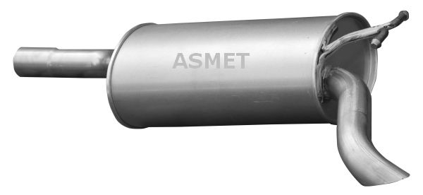 ASMET Глушитель выхлопных газов конечный 01.030