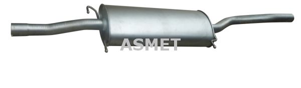 ASMET Средний глушитель выхлопных газов 01.078