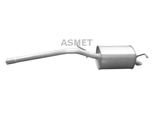 ASMET Глушитель выхлопных газов конечный 03.103
