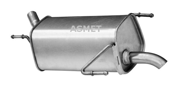 ASMET Глушитель выхлопных газов конечный 05.144