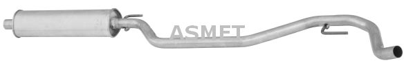 ASMET Предглушитель выхлопных газов 05.157