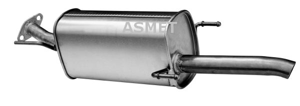 ASMET Глушитель выхлопных газов конечный 05.161