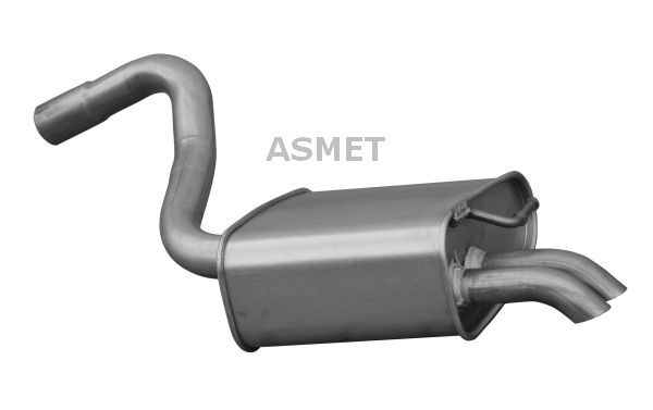 ASMET Глушитель выхлопных газов конечный 07.185
