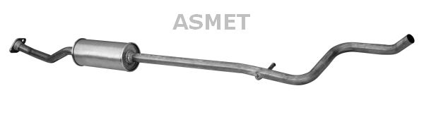 ASMET Средний глушитель выхлопных газов 09.062