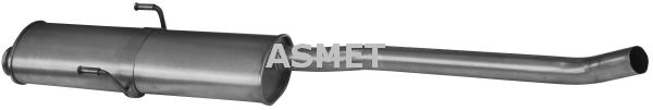 ASMET Средний глушитель выхлопных газов 09.066