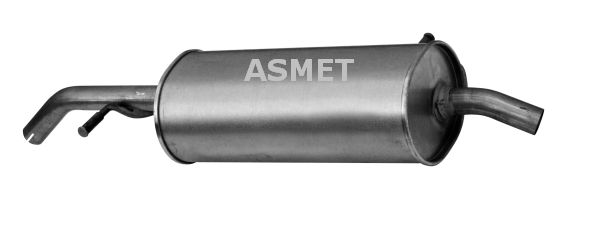 ASMET Глушитель выхлопных газов конечный 09.085
