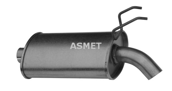 ASMET Глушитель выхлопных газов конечный 10.042