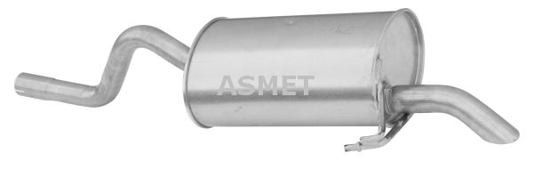 ASMET Глушитель выхлопных газов конечный 10.085
