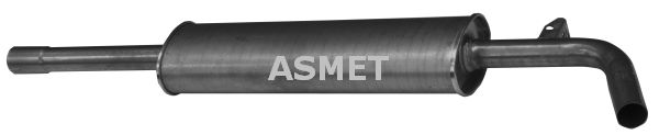 ASMET Средний глушитель выхлопных газов 10.103