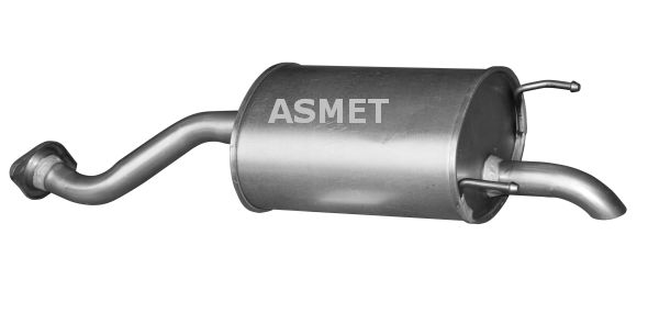 ASMET Глушитель выхлопных газов конечный 13.016