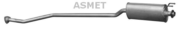 ASMET Средний глушитель выхлопных газов 13.028