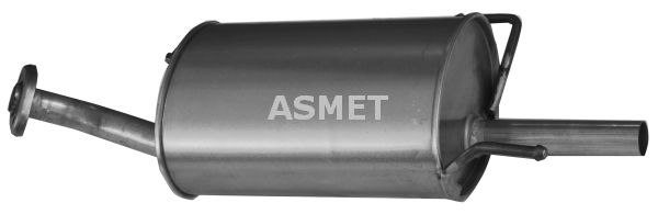 ASMET Глушитель выхлопных газов конечный 14.024