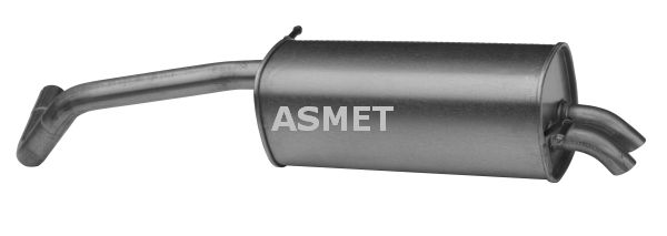 ASMET Глушитель выхлопных газов конечный 21.024
