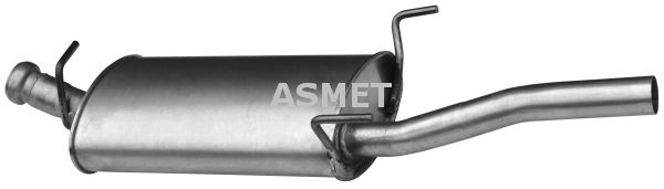 ASMET Глушитель выхлопных газов конечный 23.016