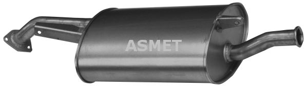 ASMET Глушитель выхлопных газов конечный 26.004