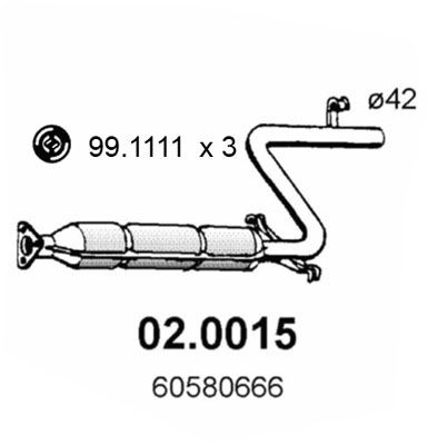 ASSO Катализатор 02.0015