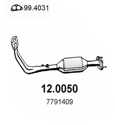 ASSO Katalizators 12.0050