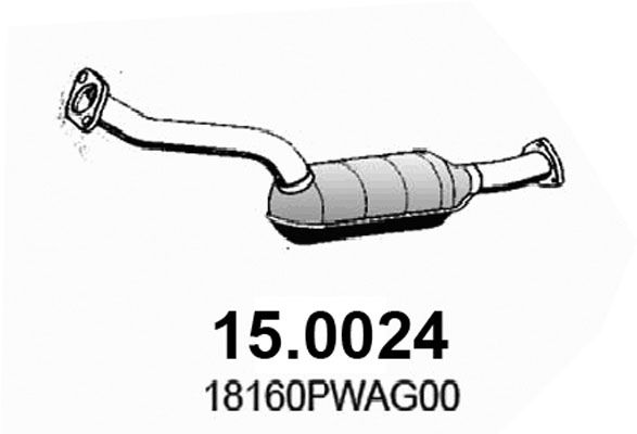 ASSO Katalizators 15.0024